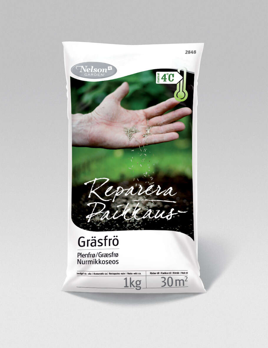 Nelson Garden plenfrø reparasjonsgress