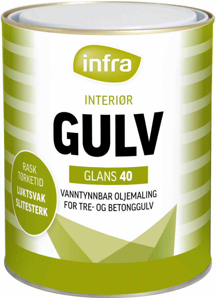 Infra Gulv 40/halvblank interiørmaling