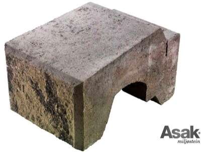 Asak Mini Exclusive støttemur