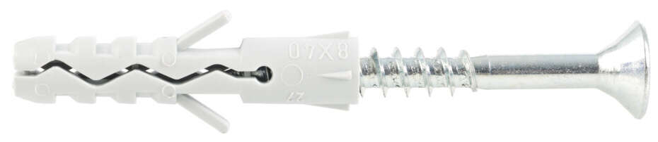 NYLONPLUGG 6X30 M/SKRUE A12