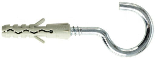 NYLONPLUGG 8X40 M/SKRUKROK A2