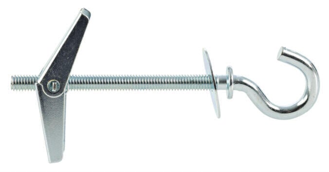 TAKANKER M/KROK/SKIVE ELF M6X75 A2