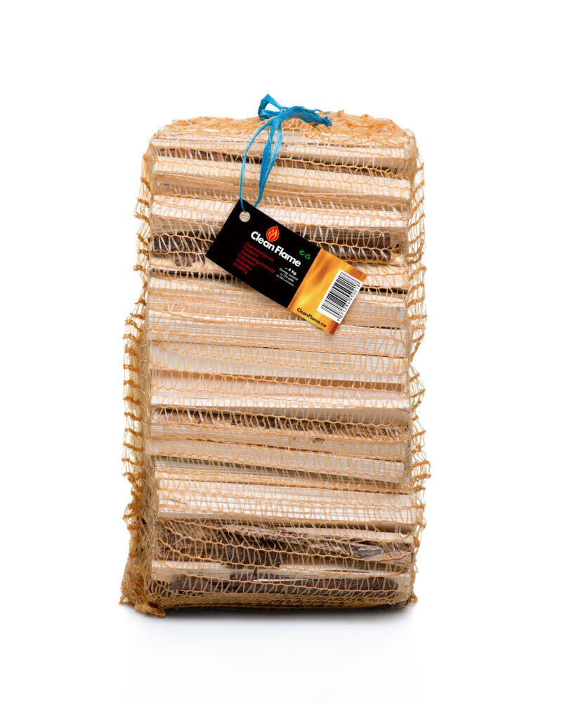 CleanFlame opptenningsved 4 kg