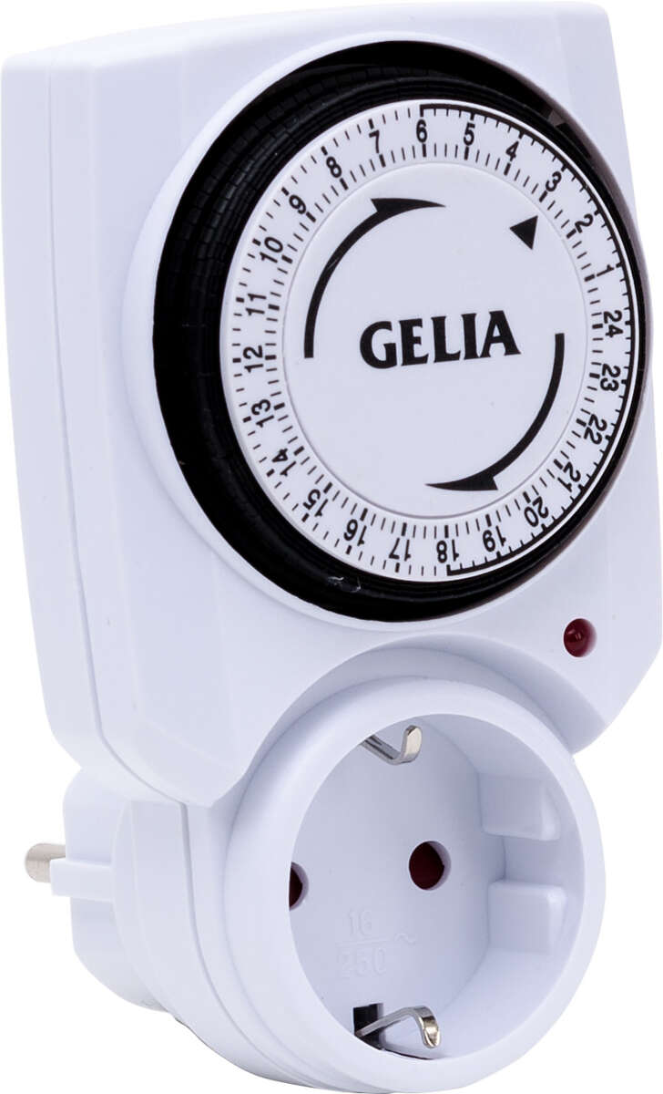 Gelia tidsur døgn m/jord