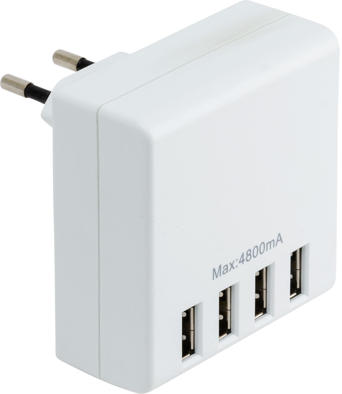 Geila dobbelstøpsel med 4 stykk USB-lader