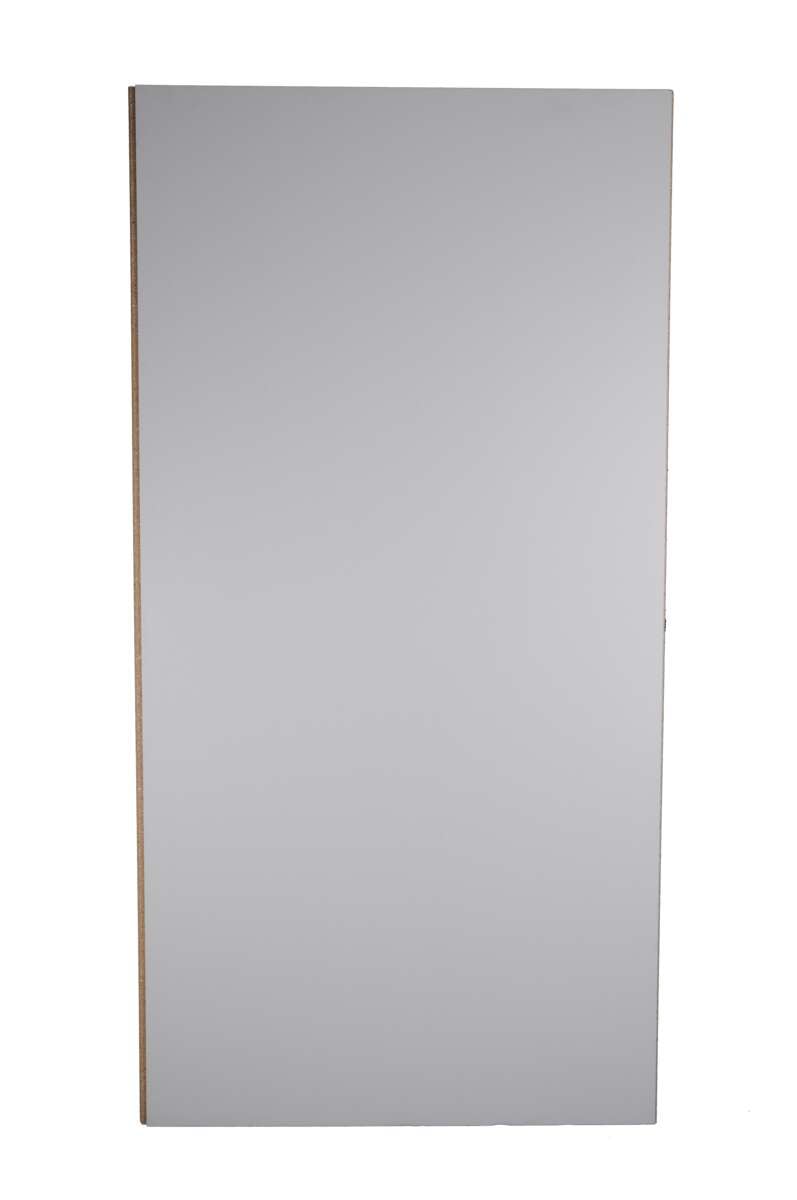 12x1220x2390 mm Sponplate vegg grunningsfoliert kilfals