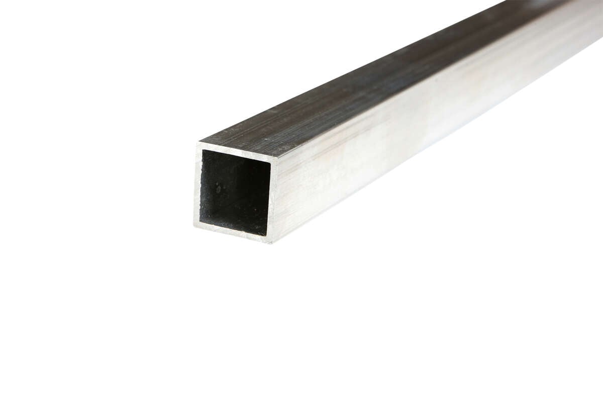 20x020x2000 Firkantrør aluminium