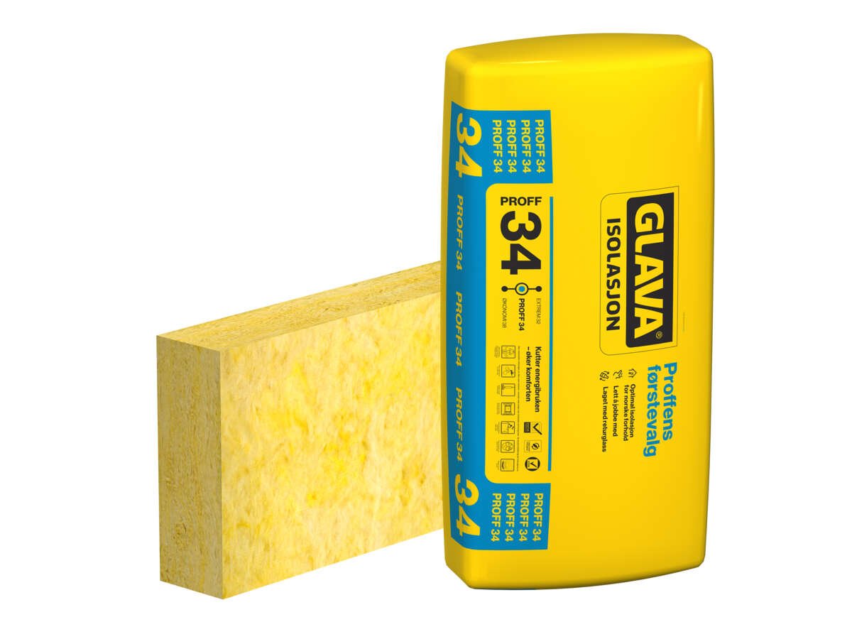 Glava Proff 34 isolasjon plate