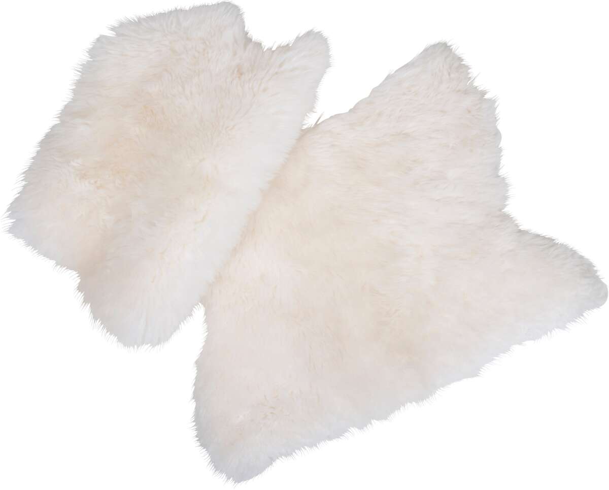 Espegard kvitmose sitteplate lammeskinn