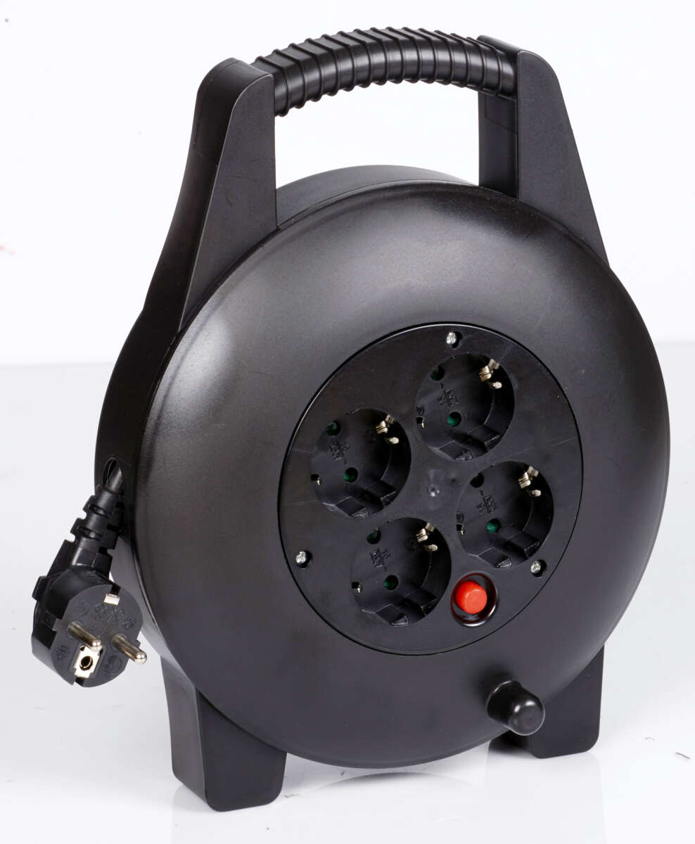 Kellen kabeltrommel jordet