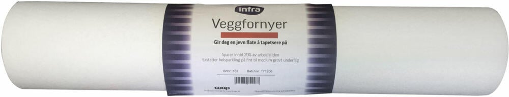 Infra ugrunnet veggfornyer