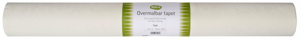 Infra Twist overmalbar tapet