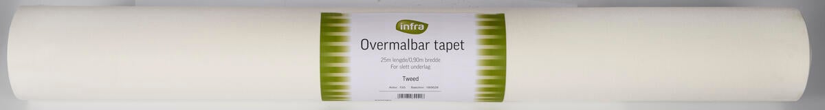 Infra Tweed overmalbar tapet