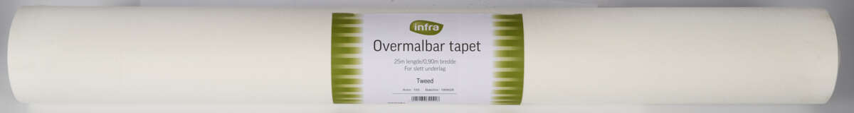 Infra Tweed overmalbar tapet