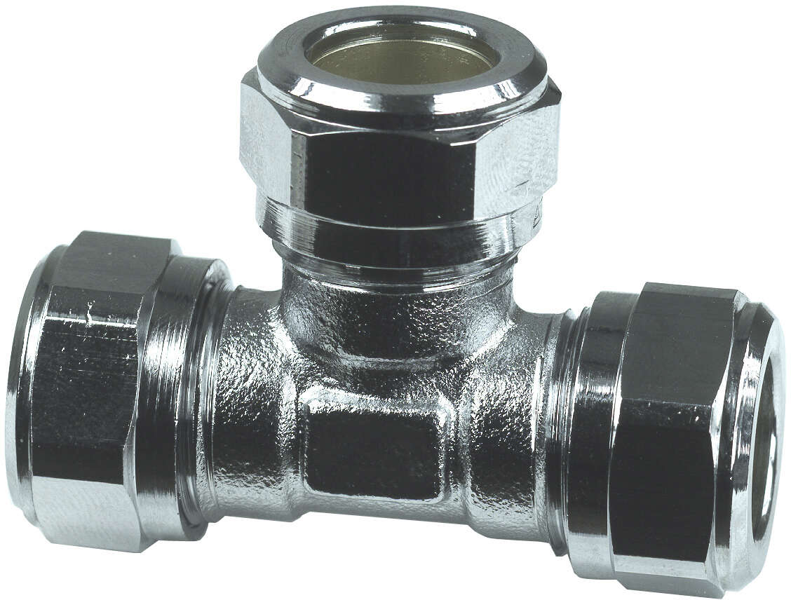 Gelia metall T-rør R10 inv.gjenger