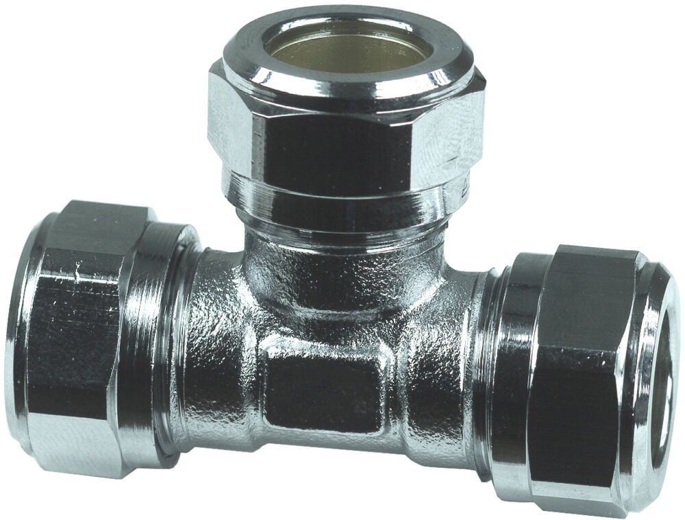 Gelia metall T-rør R10 inv.gjenger