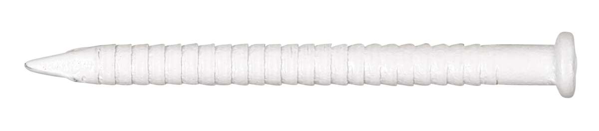 STIFT LISTEPLATE HVIT 25 A150