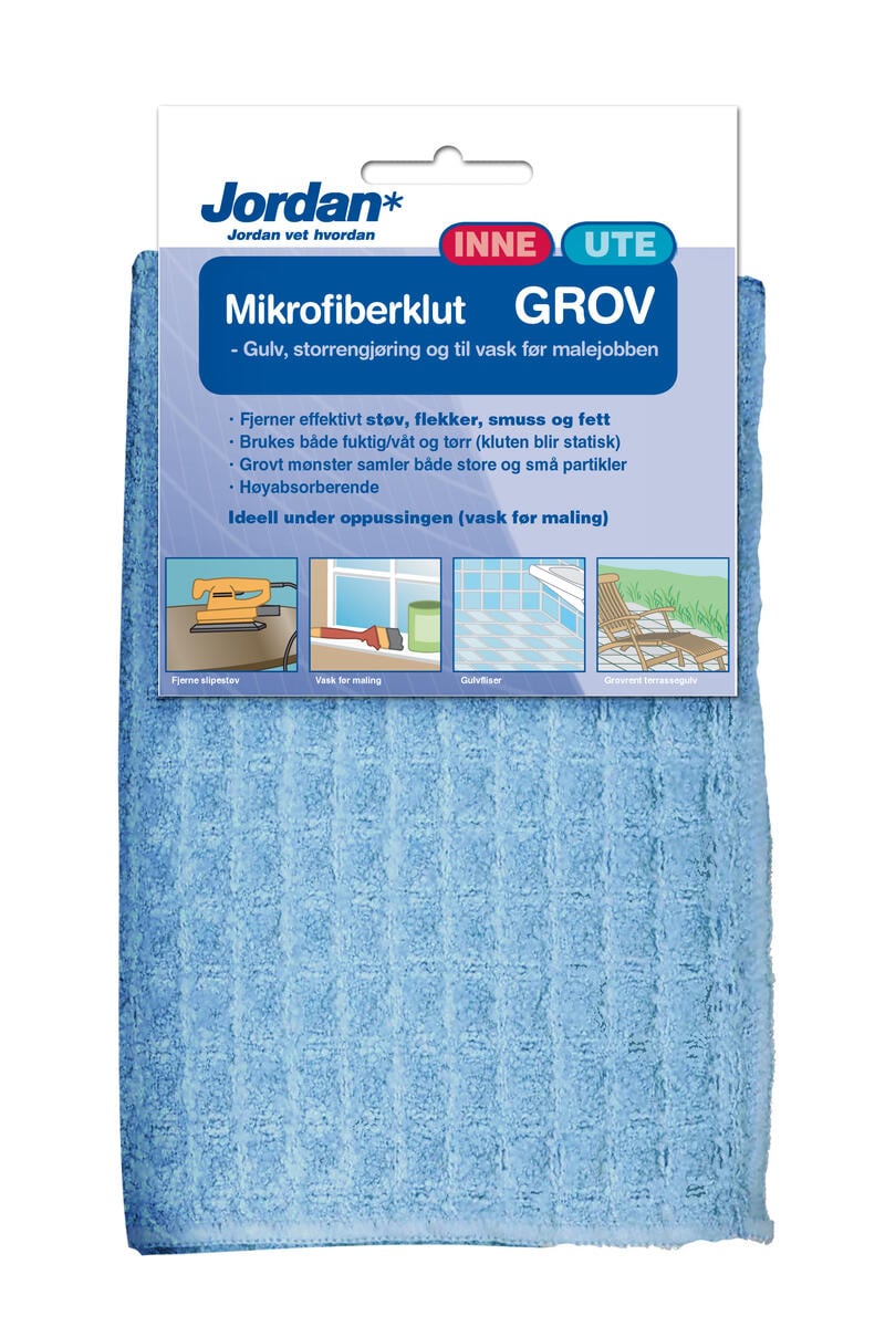 Jordan Mikrofiberklut grov