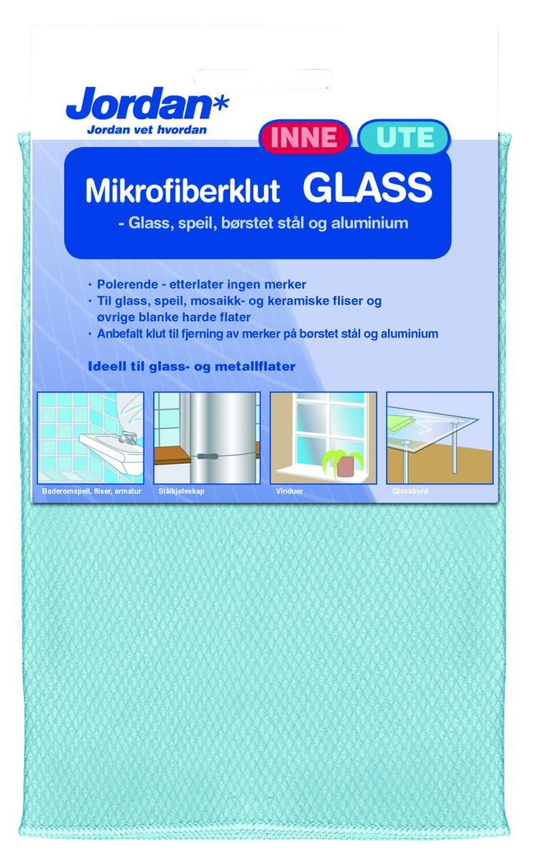 Jordan Mikrofiberklut glass