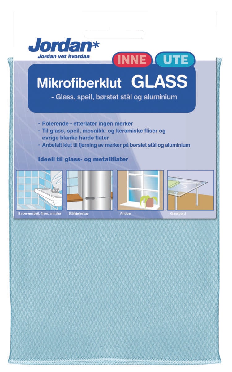 Jordan Mikrofiberklut glass