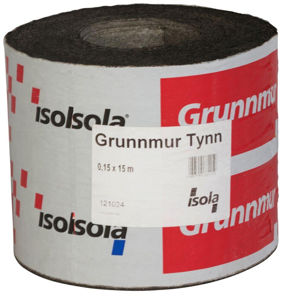 Isola grunnmur tynn