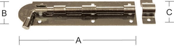 Bolteskåte 777 110 mm