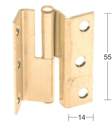 Overfallshengsel 5006 Høyre