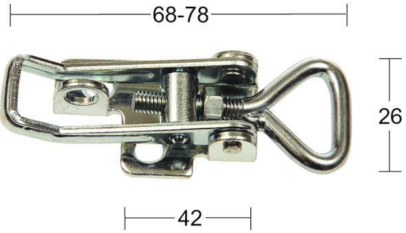 Kassestrammer 5 m/hake