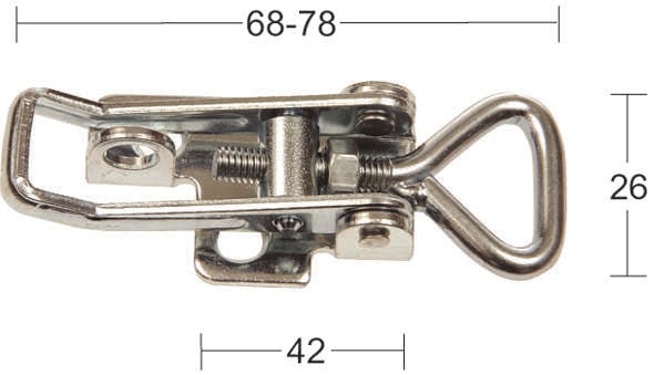 Kassestrammer 5 m/hake