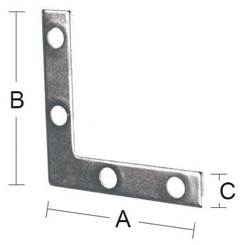 Habo hjørnejern rett