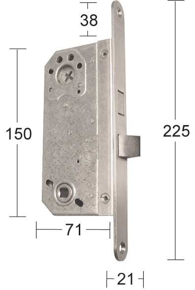 Habo 68765 låskasse