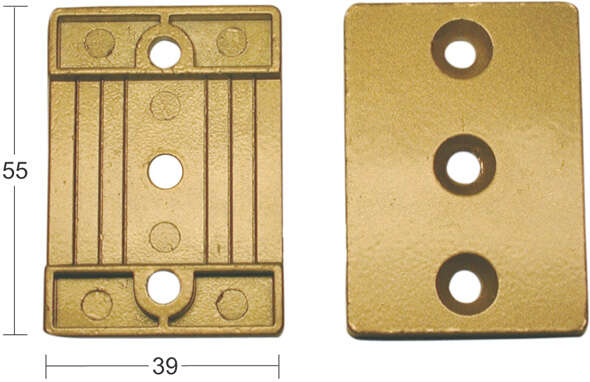 Festeplate 1104 Hvit