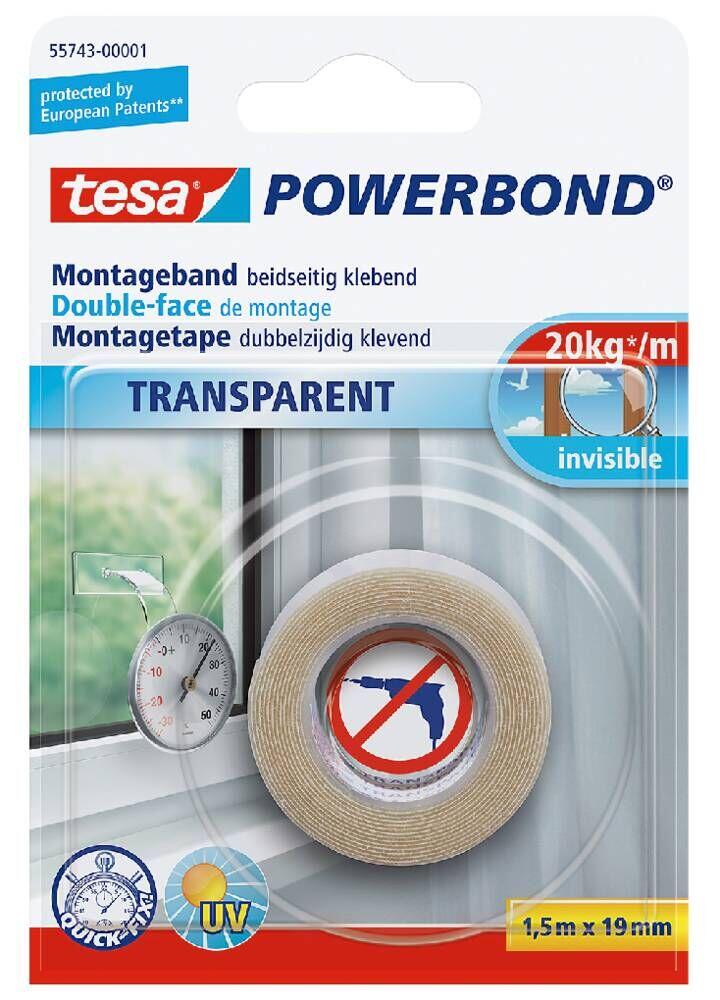 Tesa Powerbond® Dobbelklebende monteringstape