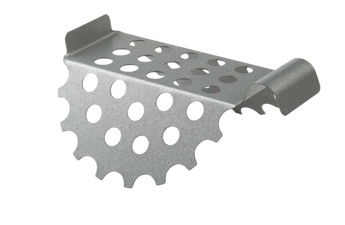 Løvrist stål 125mm silver isola