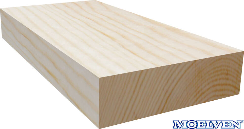 15x95x3600 Glattkant