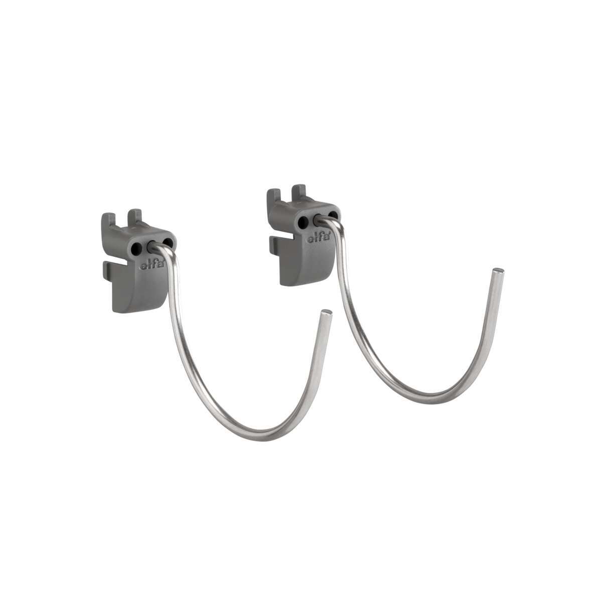 Elfa Garasje+ Utility rund krok 2-pk