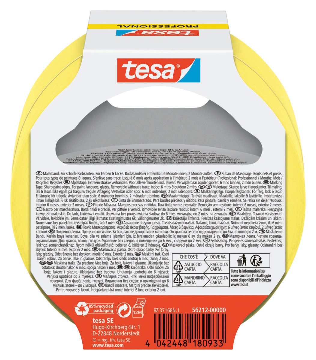 tesa® Precision Indoor malertape 2-pk