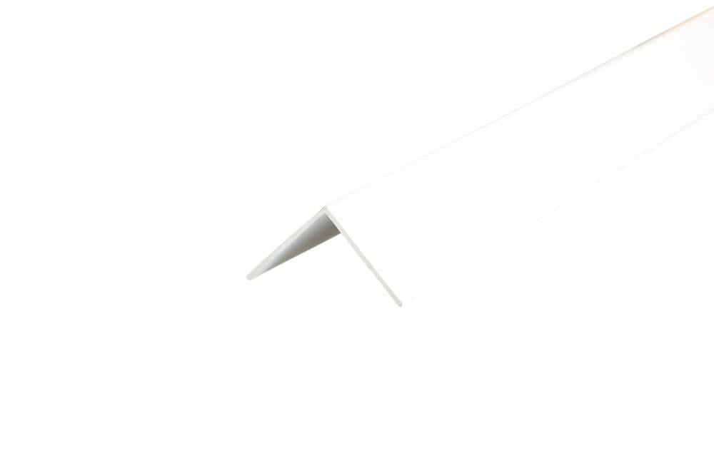 Vinkellist 25x025x2600mm, PVC svart