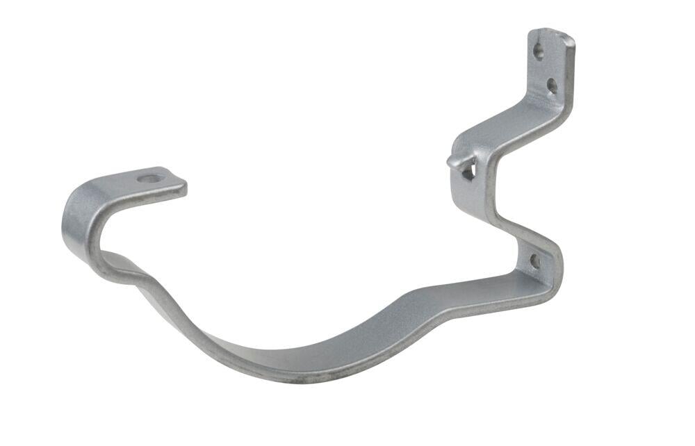 Rennekrok m/lufting stål 125mm silv