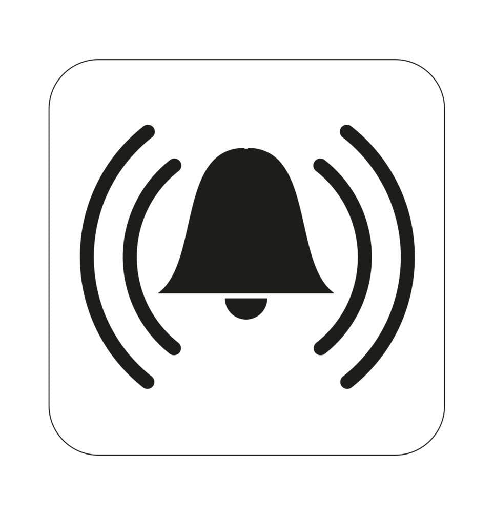 Symbol Alarm Vinyl