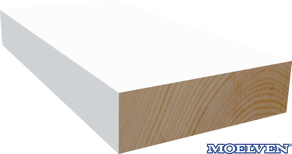 21x45x2400 Glattkant Moderne Bomull