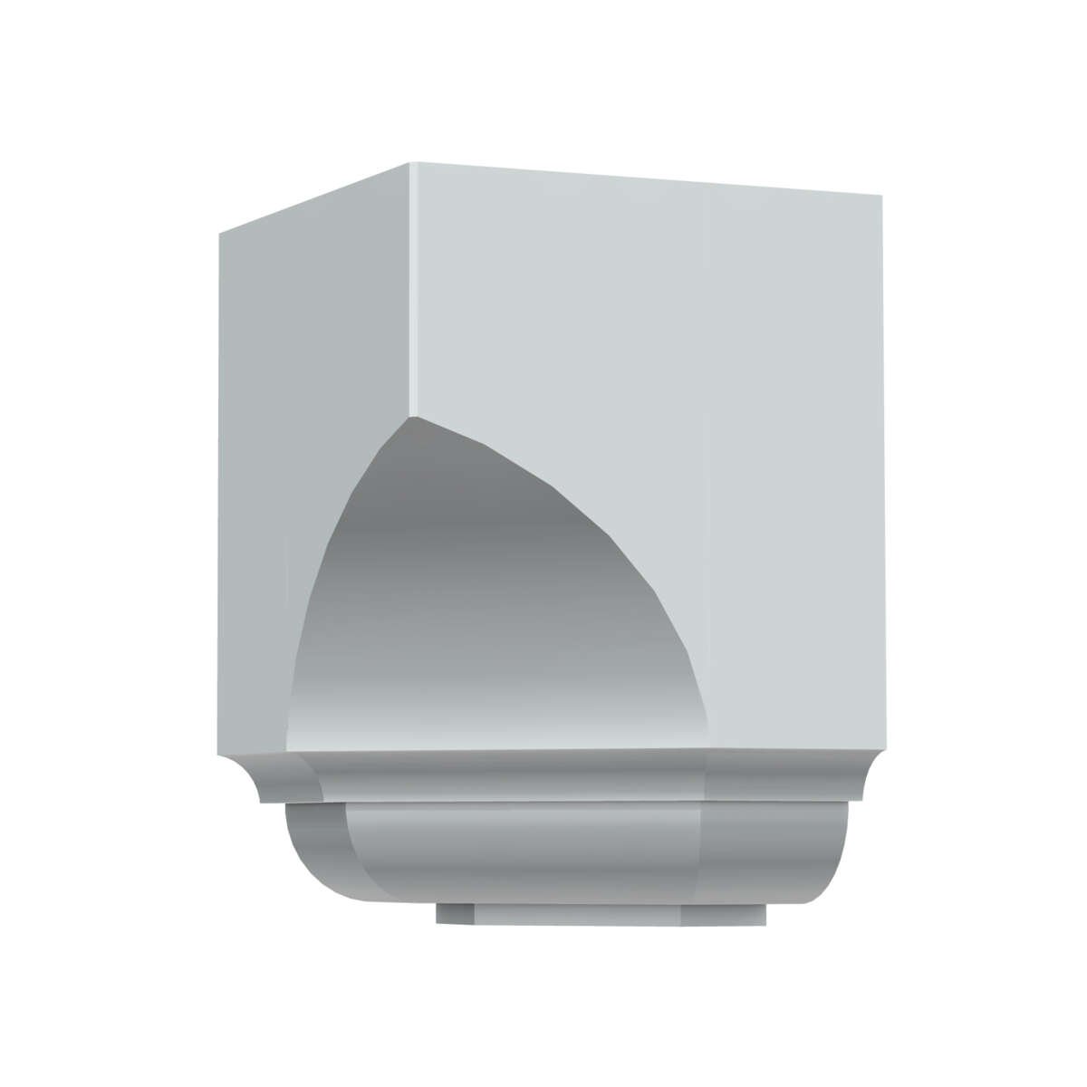 51x51 Hjørneklosser Tak inner malt