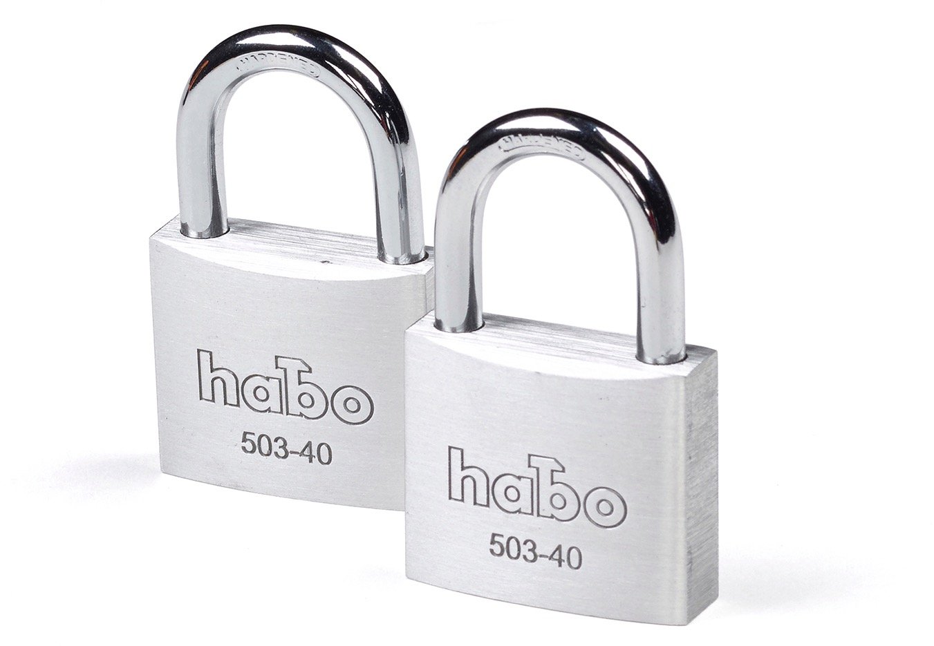 Habo Hengelås 503-40 Twin Aluminium