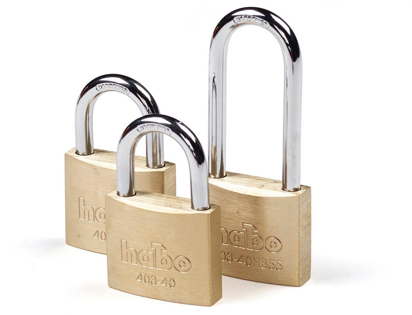 Habo Hengelås 403-40HB55 Messing