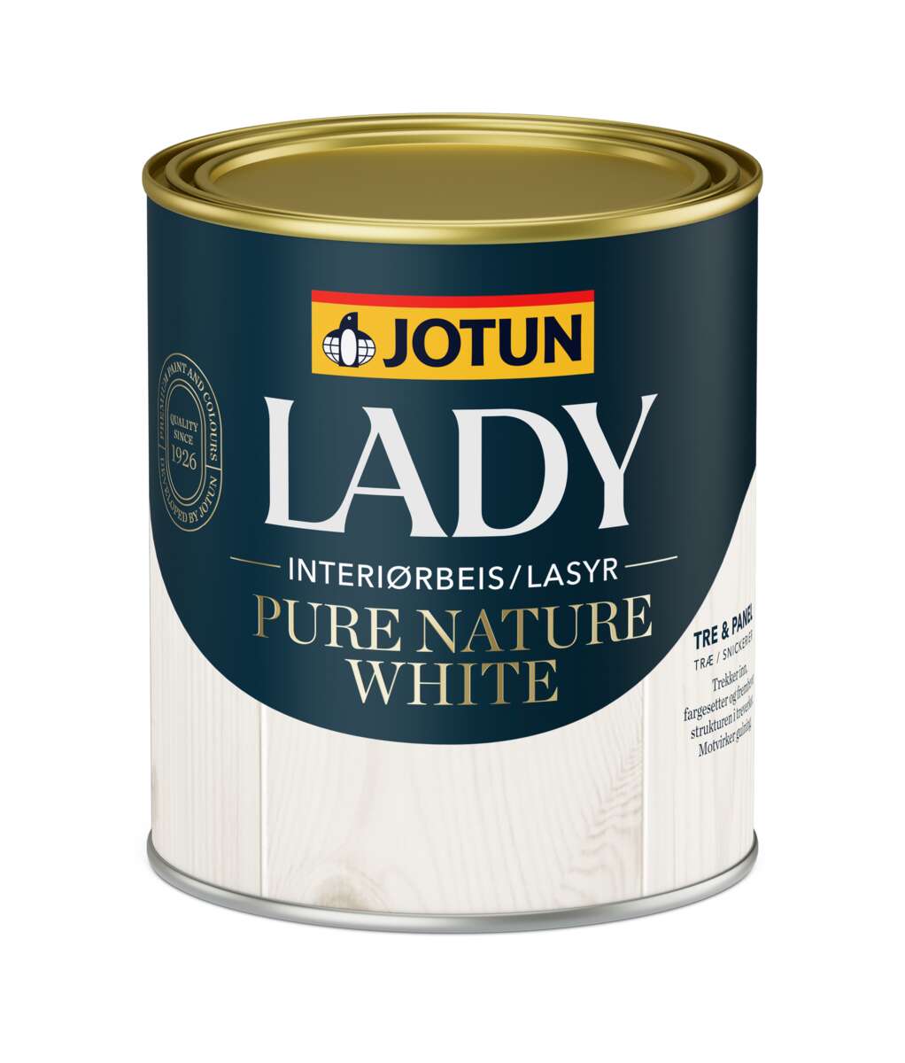 Jotun Lady Pure Nature White interiørbeis