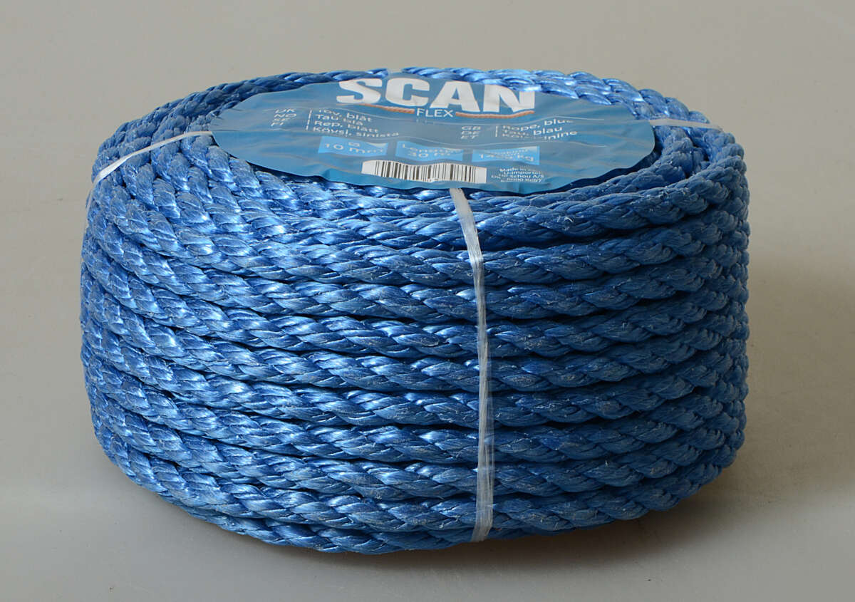 Tau PP spilttfiber 10mm x 30 meter
