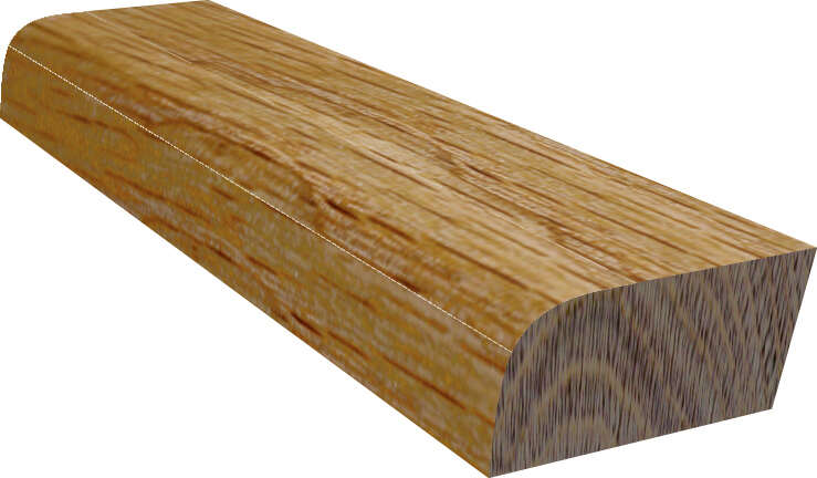 9x100x1000 Feielist lakkert eik