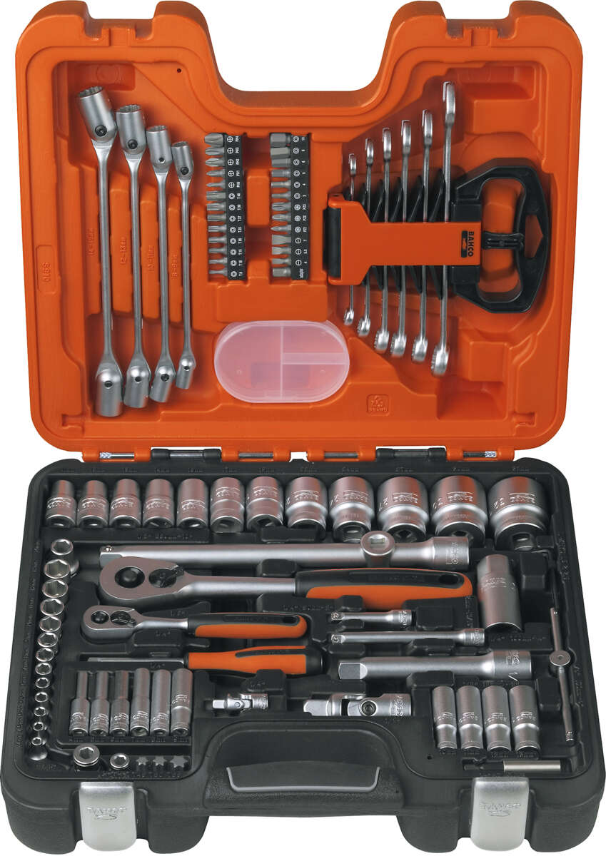 Bahco S910 1/2+1/4" pipesett 91 deler