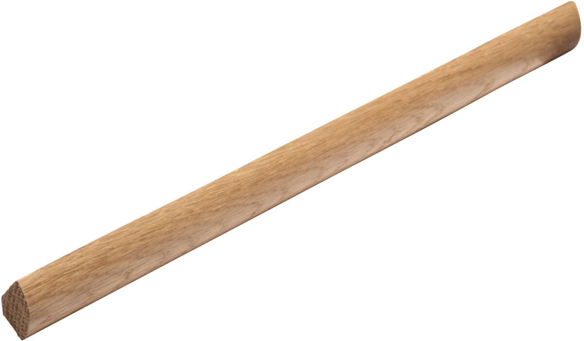 12x12x2400 Kvartstaff lakkert eik