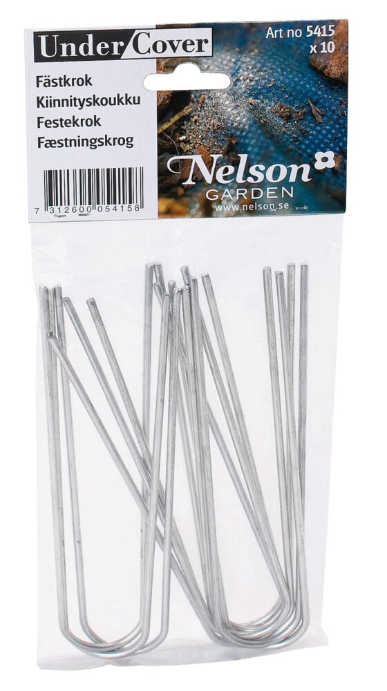 Festekrok for duk og vev 10-pk.